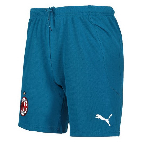 Pantalones AC Milan Replica Tercera Ropa 2020/21 Azul